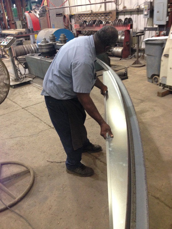 Baldwin Metal custom steel lintel